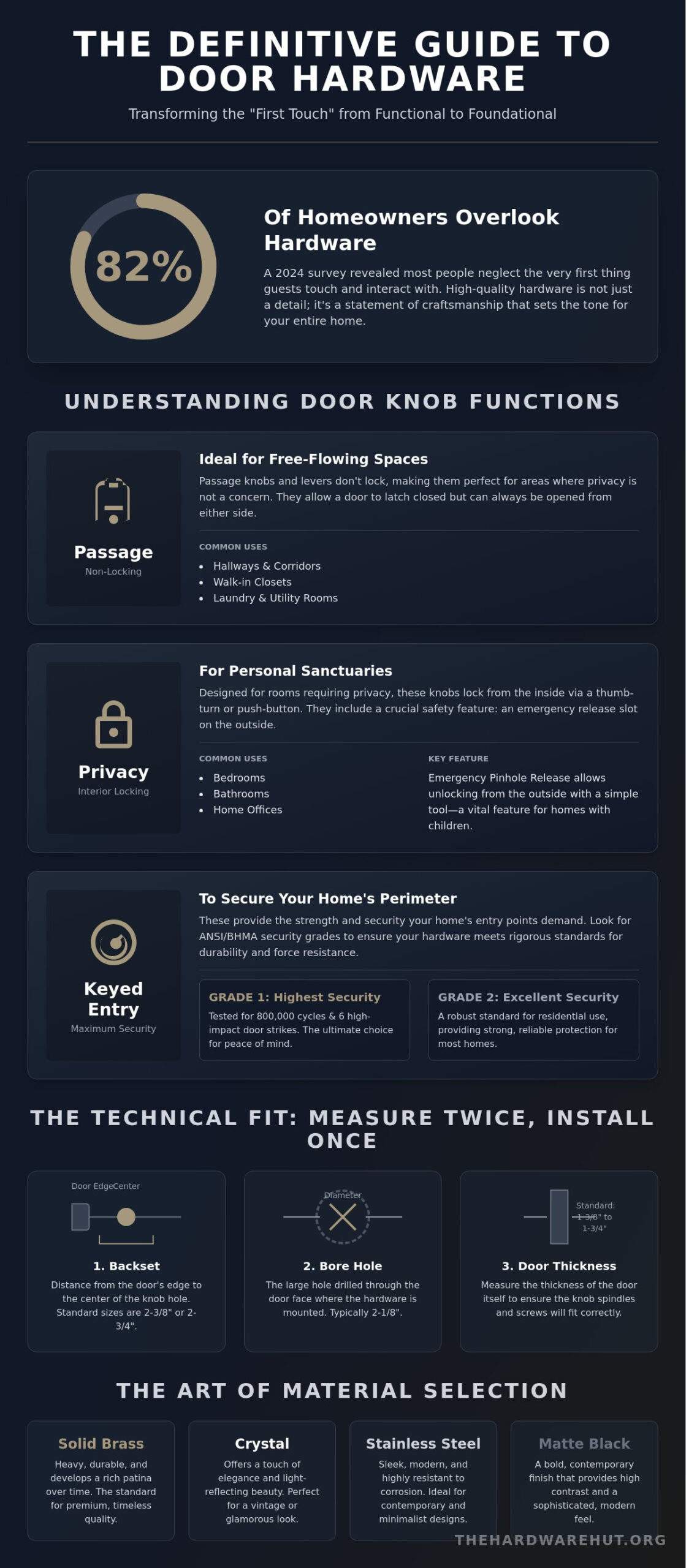 Choosing Your Home’s Door Hardware: The Definitive Buying Guide for 2026