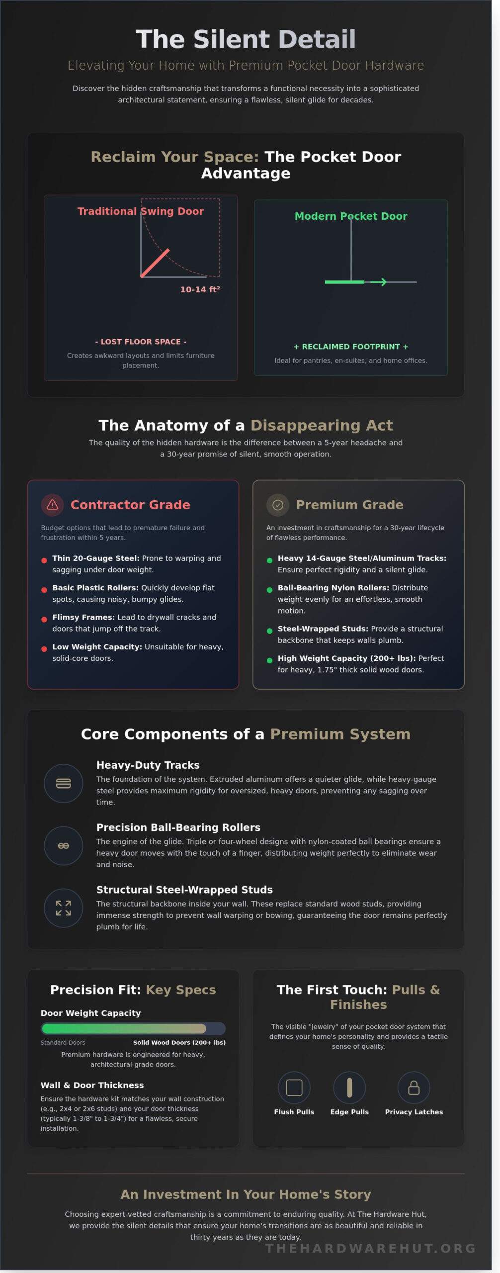 The Ultimate Guide to Pocket Door Hardware: Elevating Space and Style in 2026