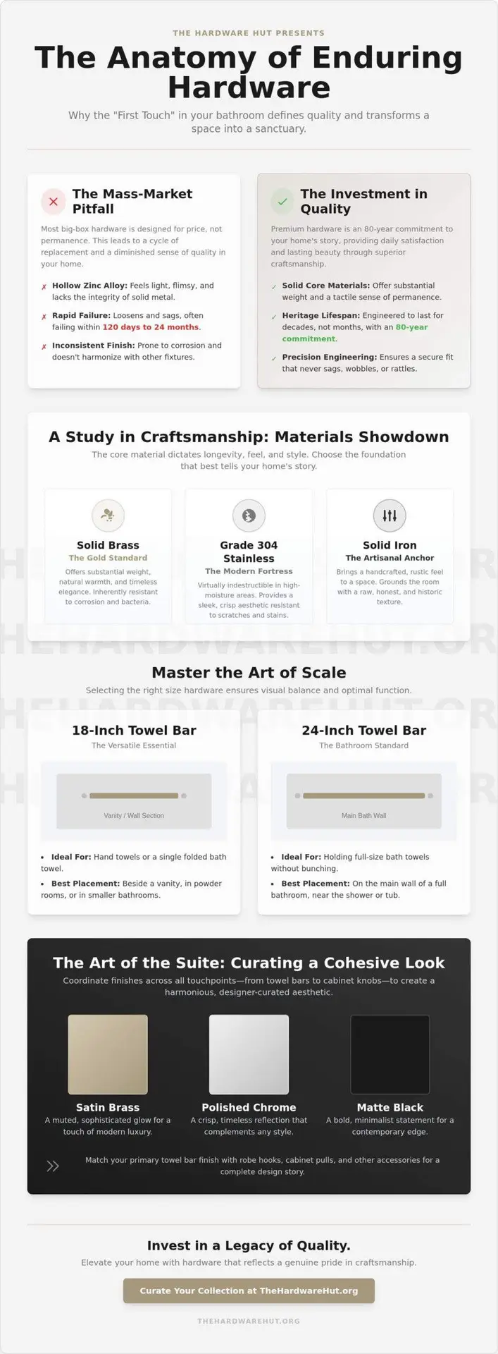 Bathroom Upgrades: Choosing Stylish Towel Bars to Elevate Your Home’s Story