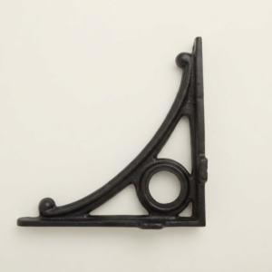 Ornate cast iron shelf bracket