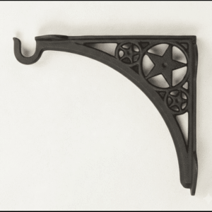Star Cast Iron Hook Shelf Bracket