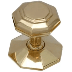 brass door knob
