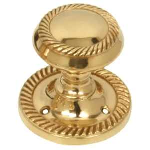 Georgian Mortice Brass Door Knob